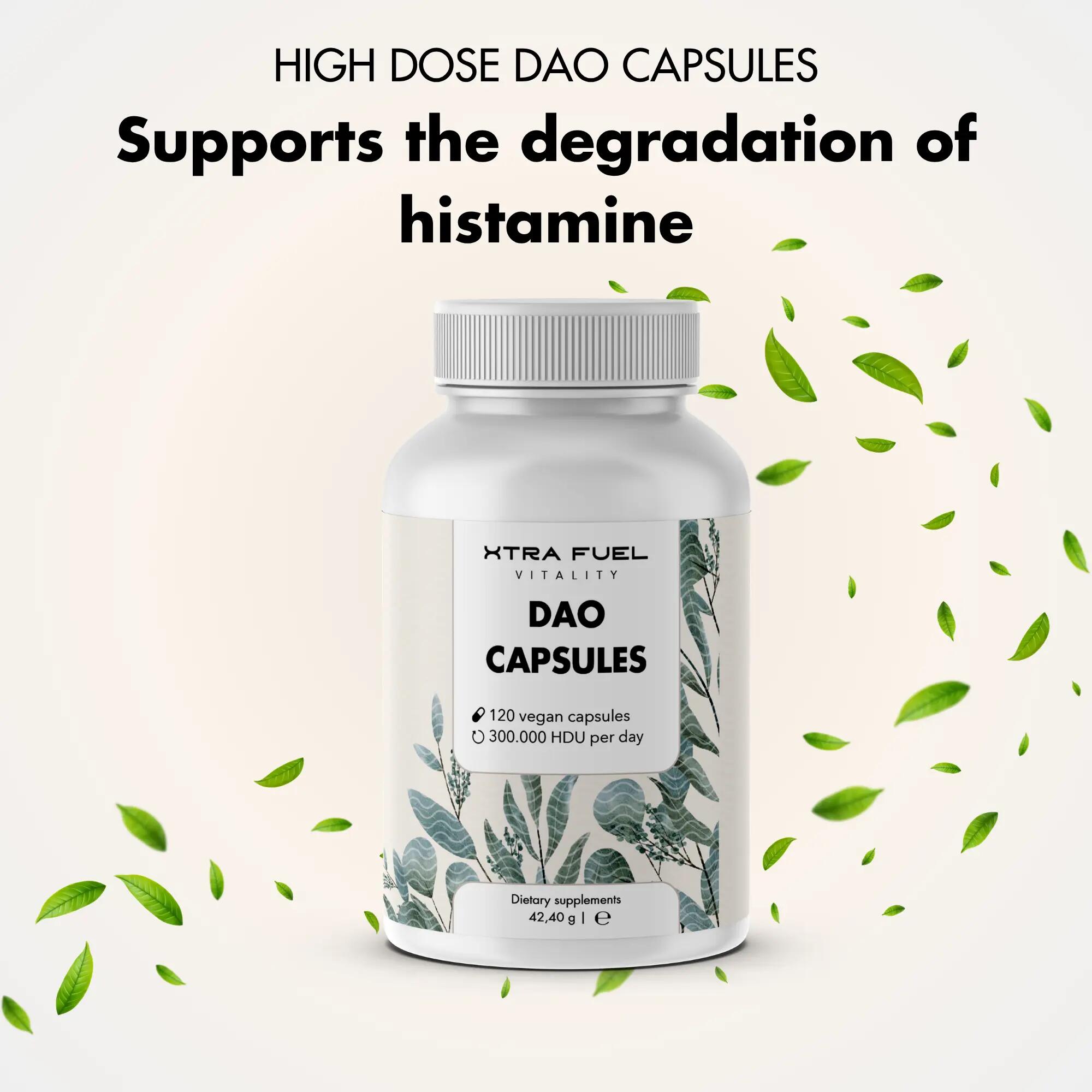 Capsule vegane di DAO diammino ossidasi 3/10