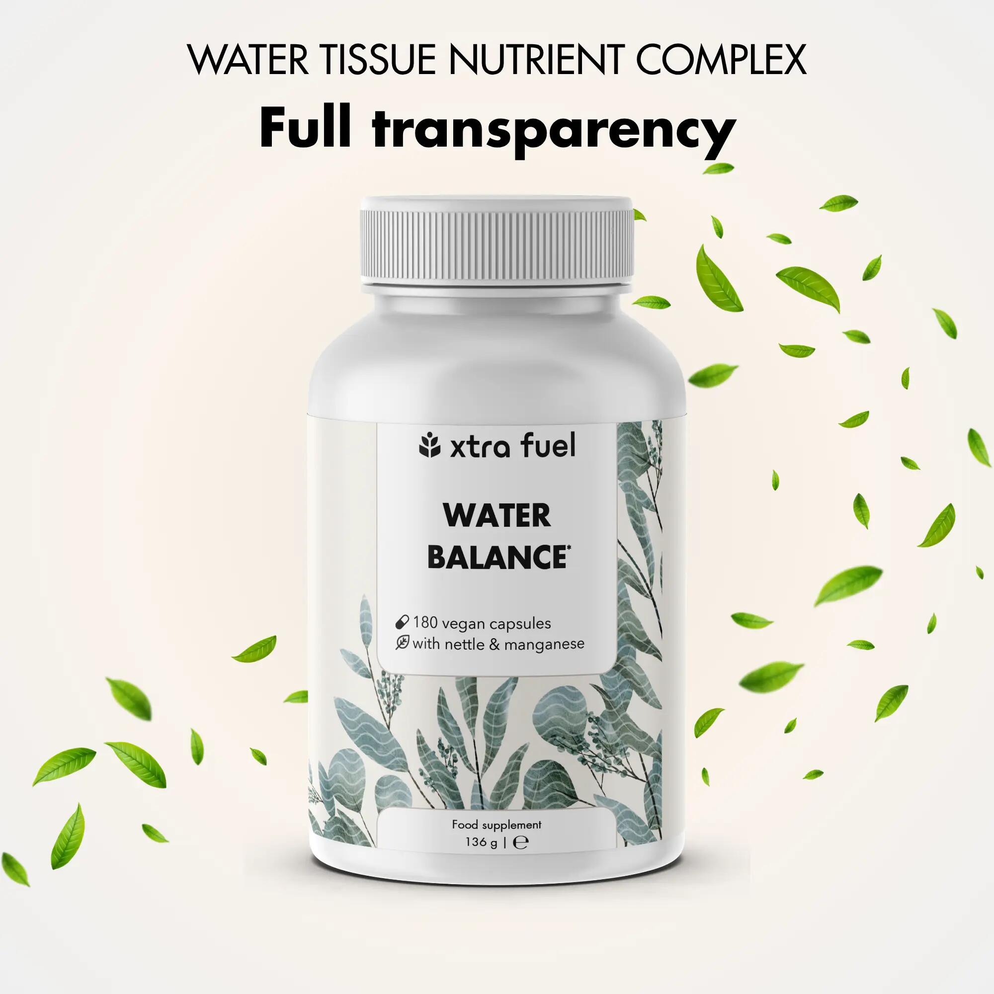 Water Balance mit Brennnessel, rotem Weinlaub und Rosskastanie 10/11