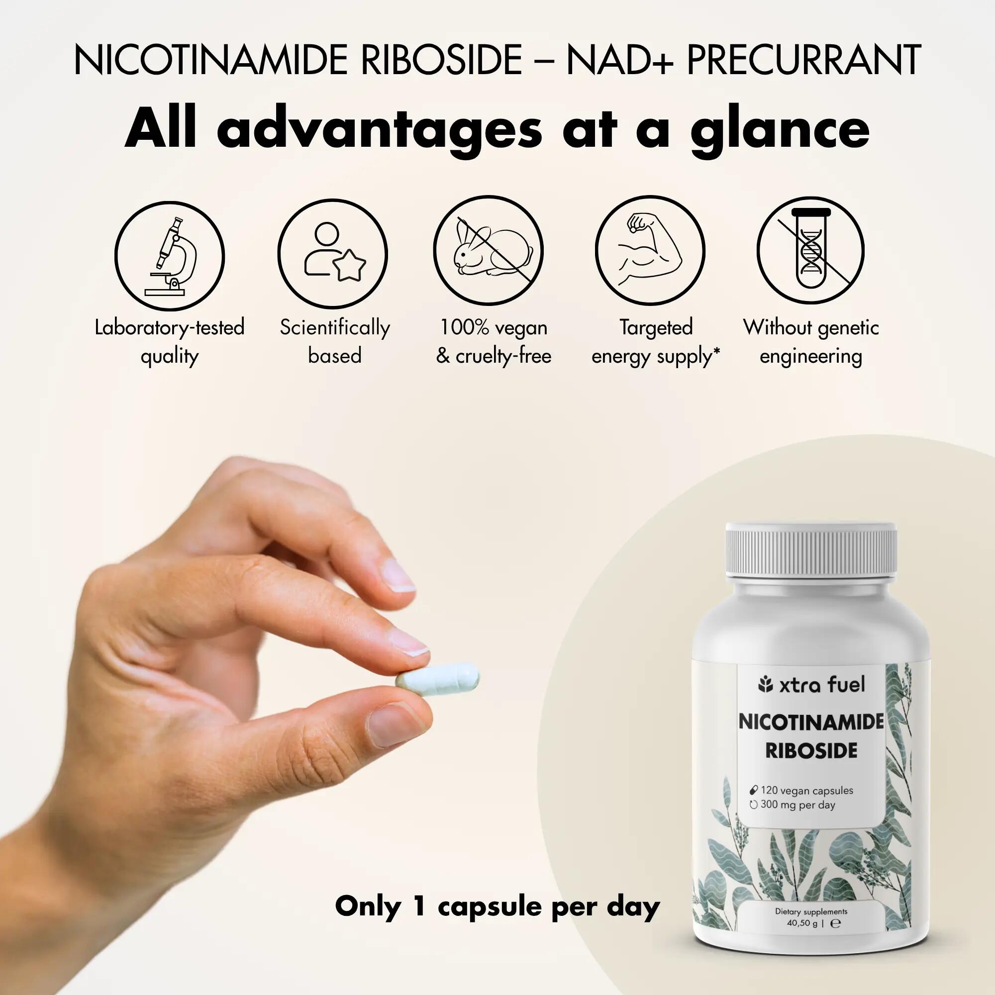 Nicotinamide riboside 300 capsules 2/11