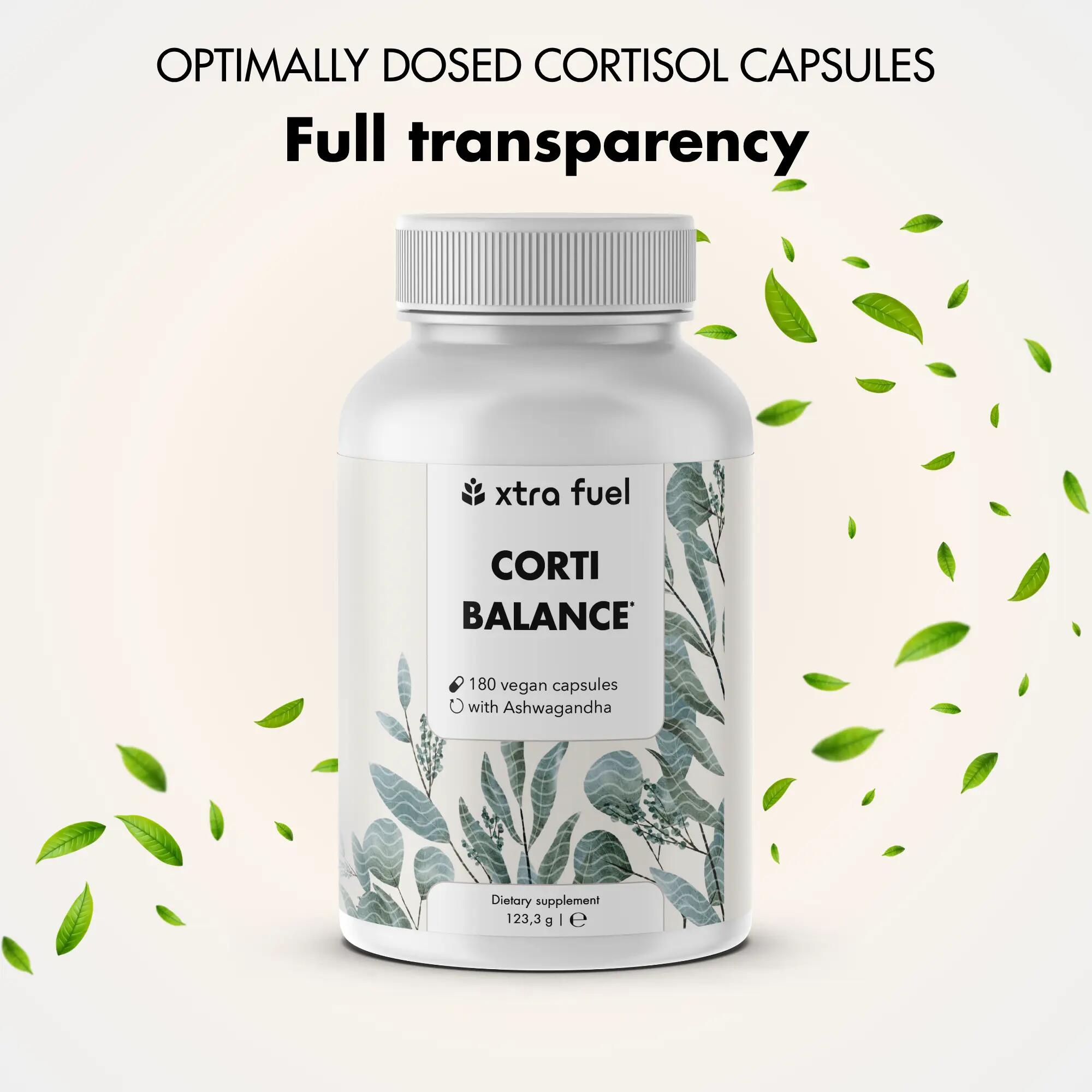 Corti Balance mit Ashwagandha, Rhodiola und Vitamin B6 11/12