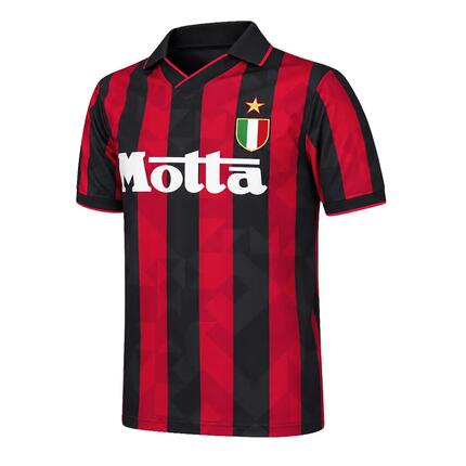 Retro koszulka piłkarska – Męska – AC Milan 1994 – Czarny - Czerwony