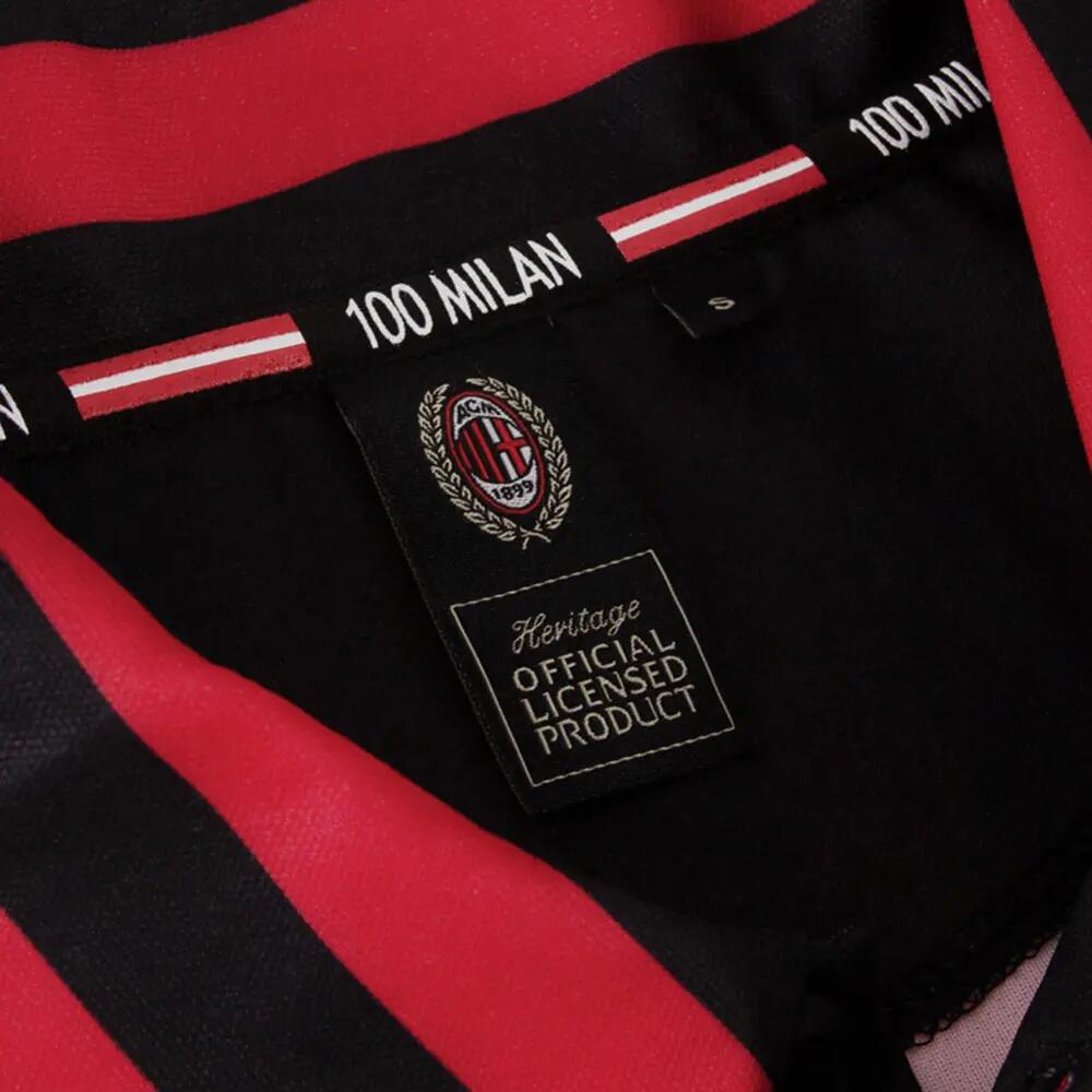 Maglia Retrò - Calcio - Uomo - AC Milan Centenario 2000 - Nero/Rosso 6/7