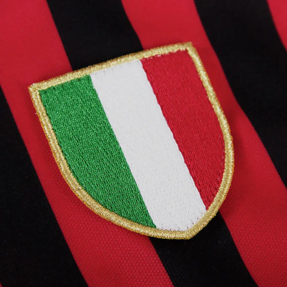 Maglia Retrò - Calcio - Uomo - AC Milan Centenario 2000 - Nero/Rosso 5/7