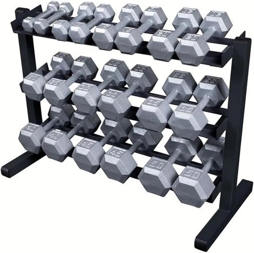 Halterrek 3 etages GDR363 voor fitness en krachttraining 6/6
