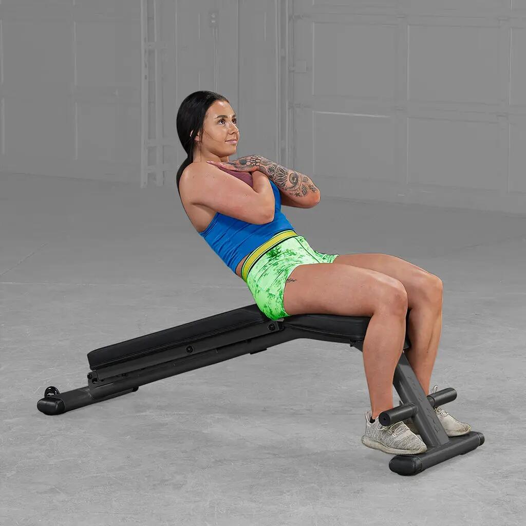 Banc multiple pliable GFID225 pour fitness et musculation 14/14
