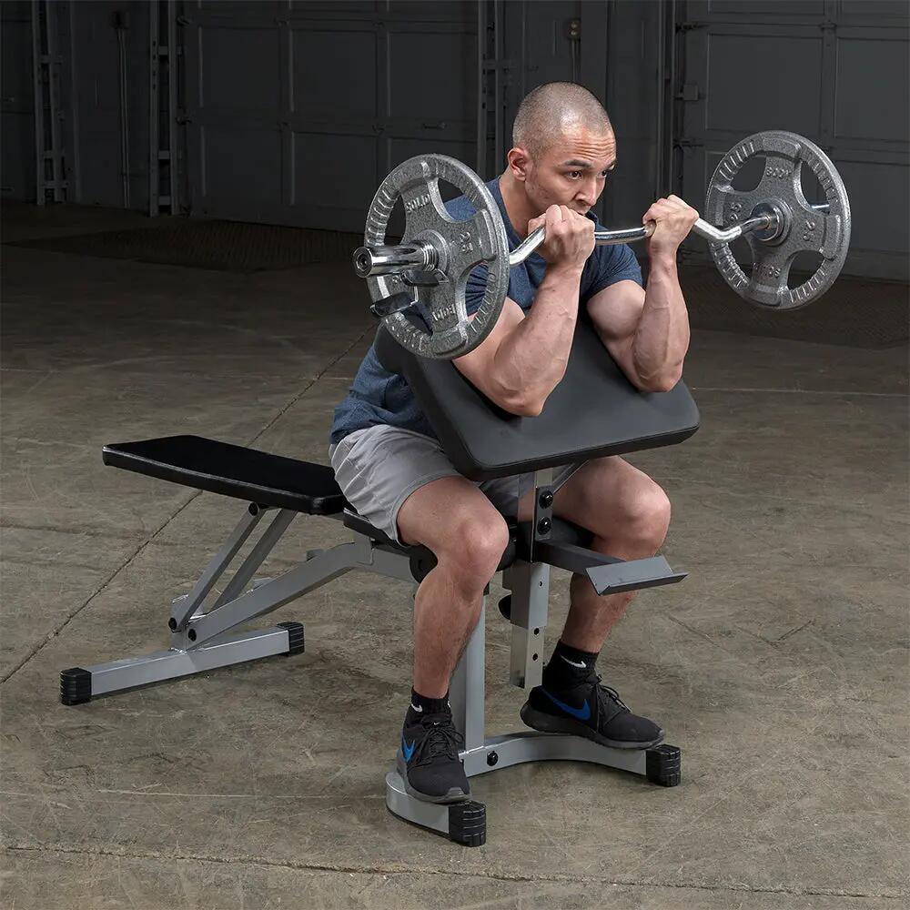 Banc home plat incliné décliné PFID130X pour fitness et musculation 6/7