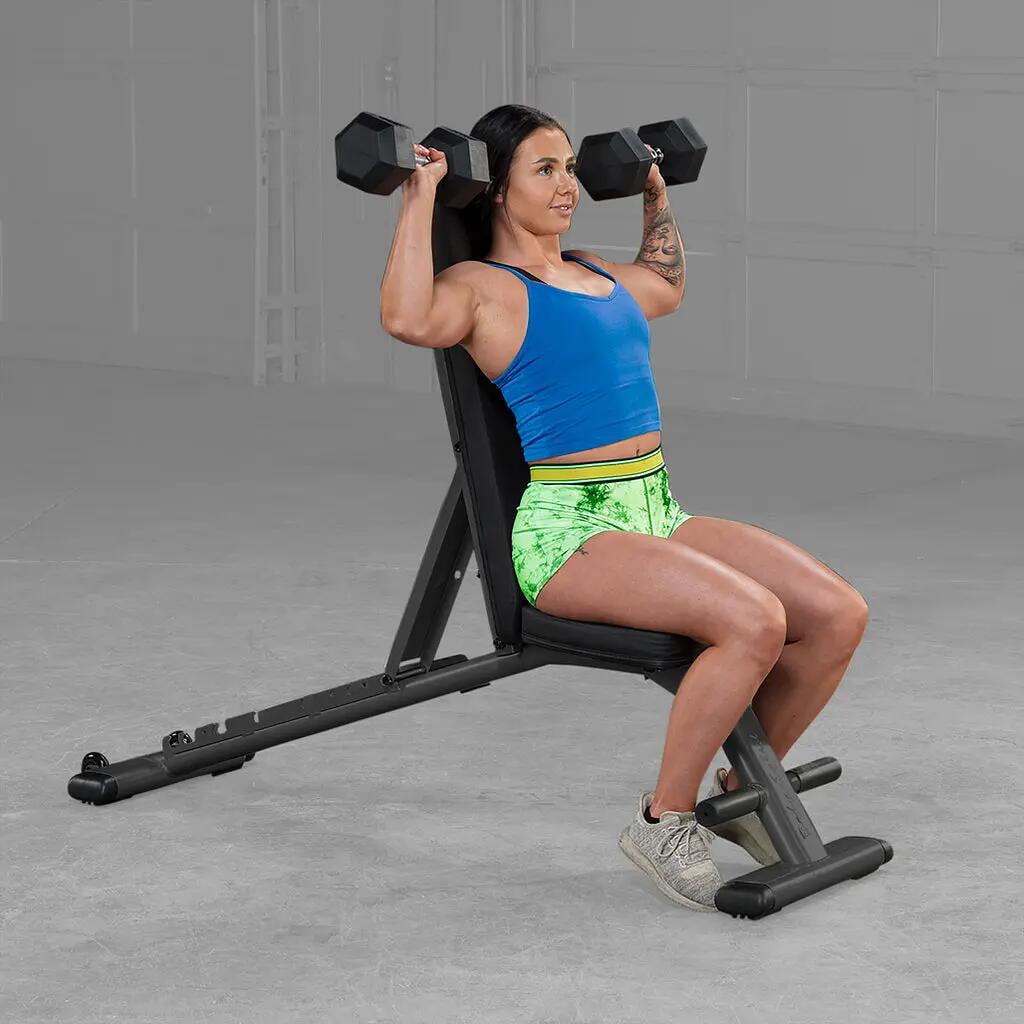 Banc multiple pliable GFID225 pour fitness et musculation 13/14