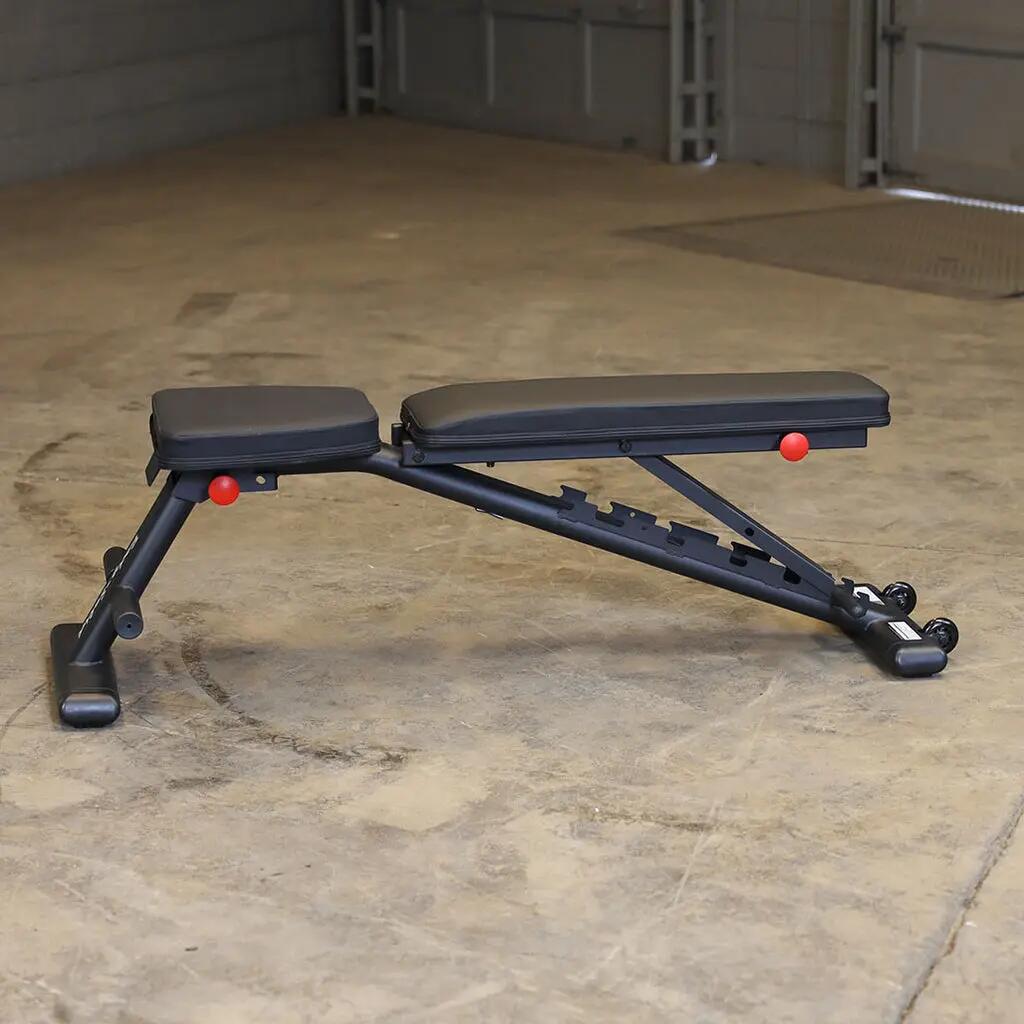 Banc multiple pliable GFID225 pour fitness et musculation 11/14