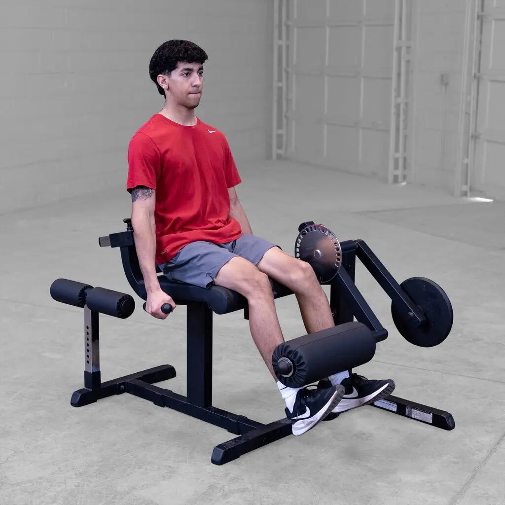 Extensão e flexão de pernas GCEC340 para fitness e treino de força 9/10