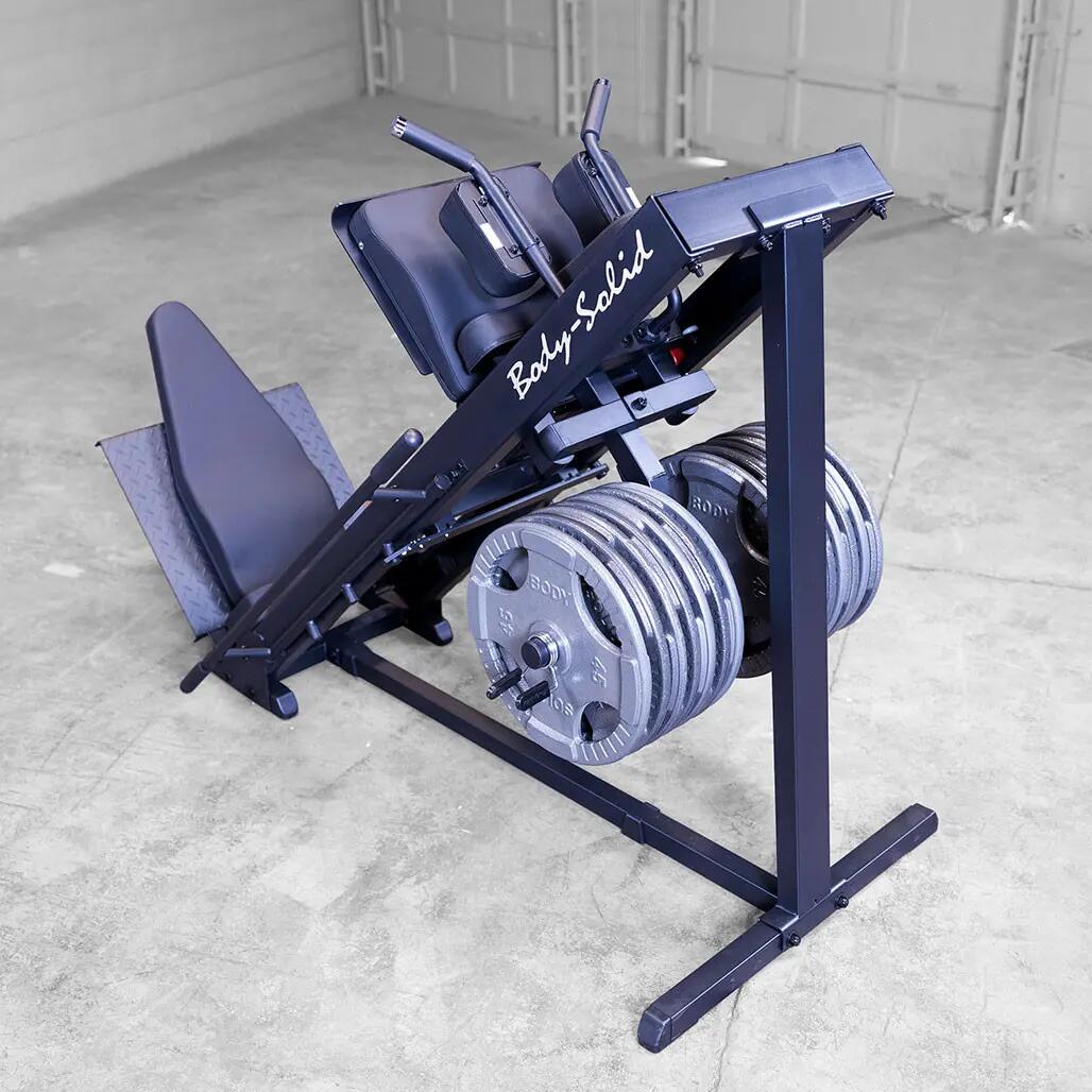 Leg press & hack squat GLPH1100 para fitness y entrenamiento de fuerza 8/8