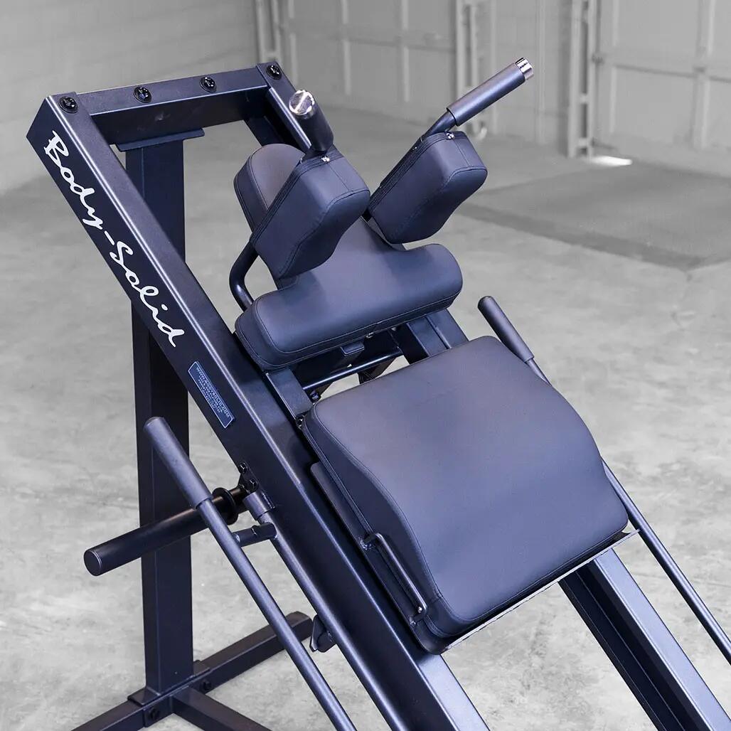 Leg press & hack squat GLPH1100 para fitness y entrenamiento de fuerza 7/8