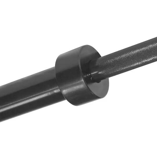 Olympic barbell 150 cm OLBAR150B for fitness and strength training 5/5