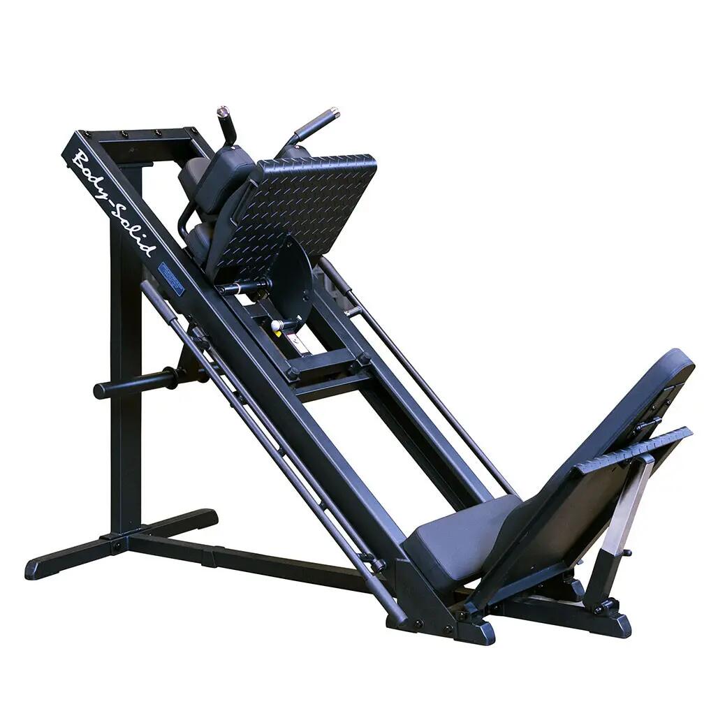 Leg press & hack squat GLPH1100 para fitness y entrenamiento de fuerza 4/8