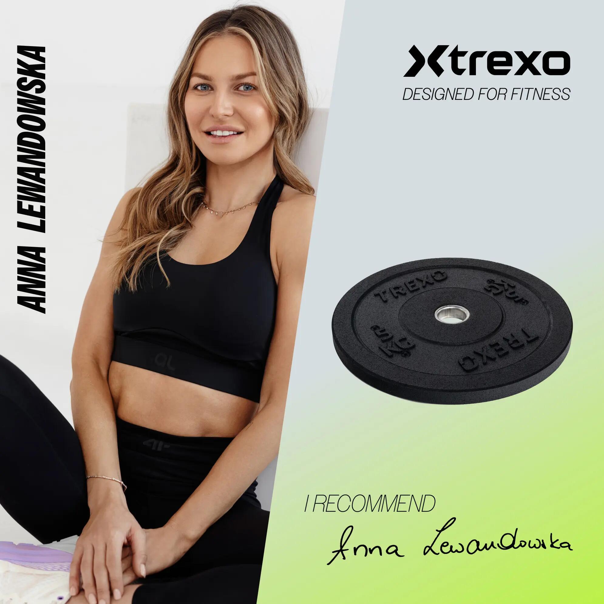 Obciążenie bumperowe olimpijskie XTREXO 2/7