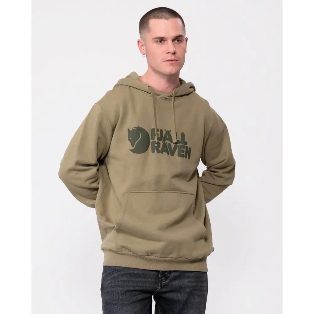 Pulover cu gluga Fjällräven Logo Hoodie M barbati