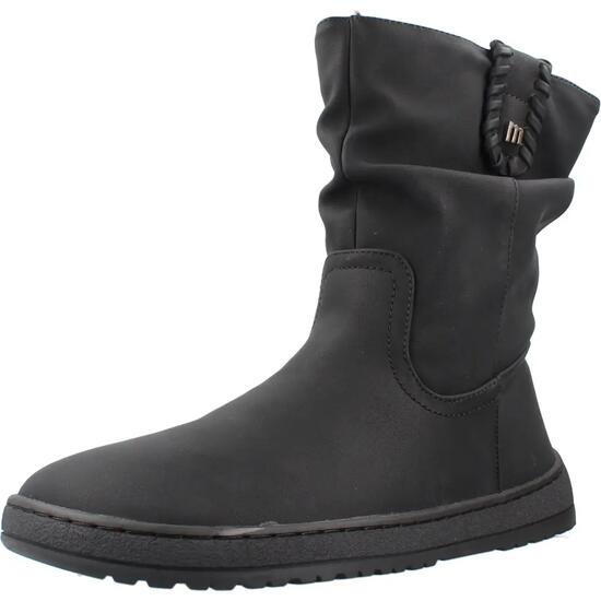 Mustang Free Sorbo Black Ankle Boots - Size 41
