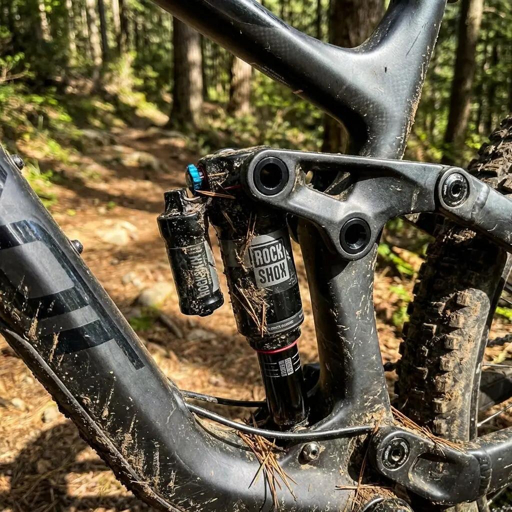 Fixation RearShock RockShox 3 pièces 1/2" 8x38,6 mm, standard 2/3