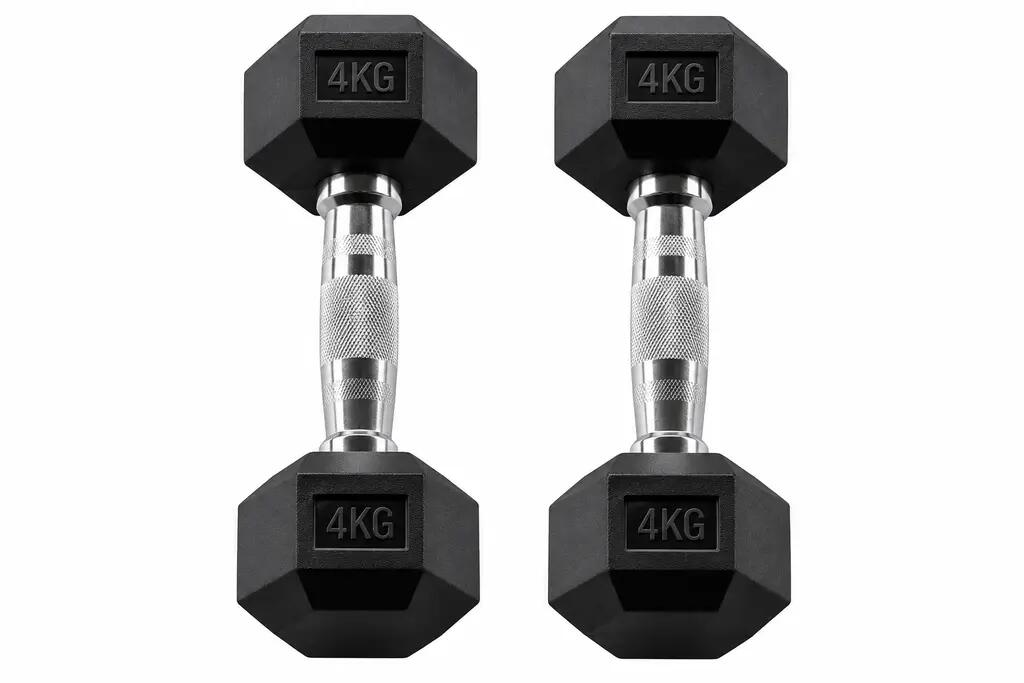 Hexagonale mancuernaset HEXRU4 para fitness y entrenamiento de fuerza 4/4