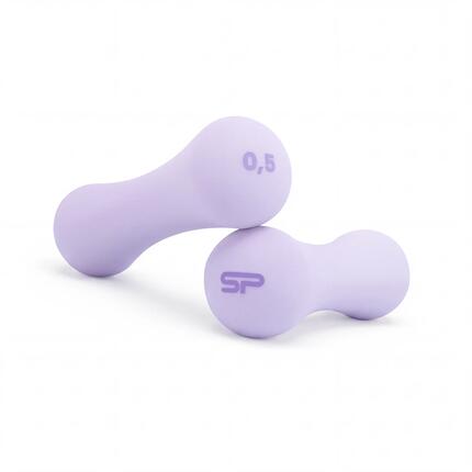 Hantle żeliwne neoprenowe hantelki do ćwiczeń 2 szt. Spokey Bone