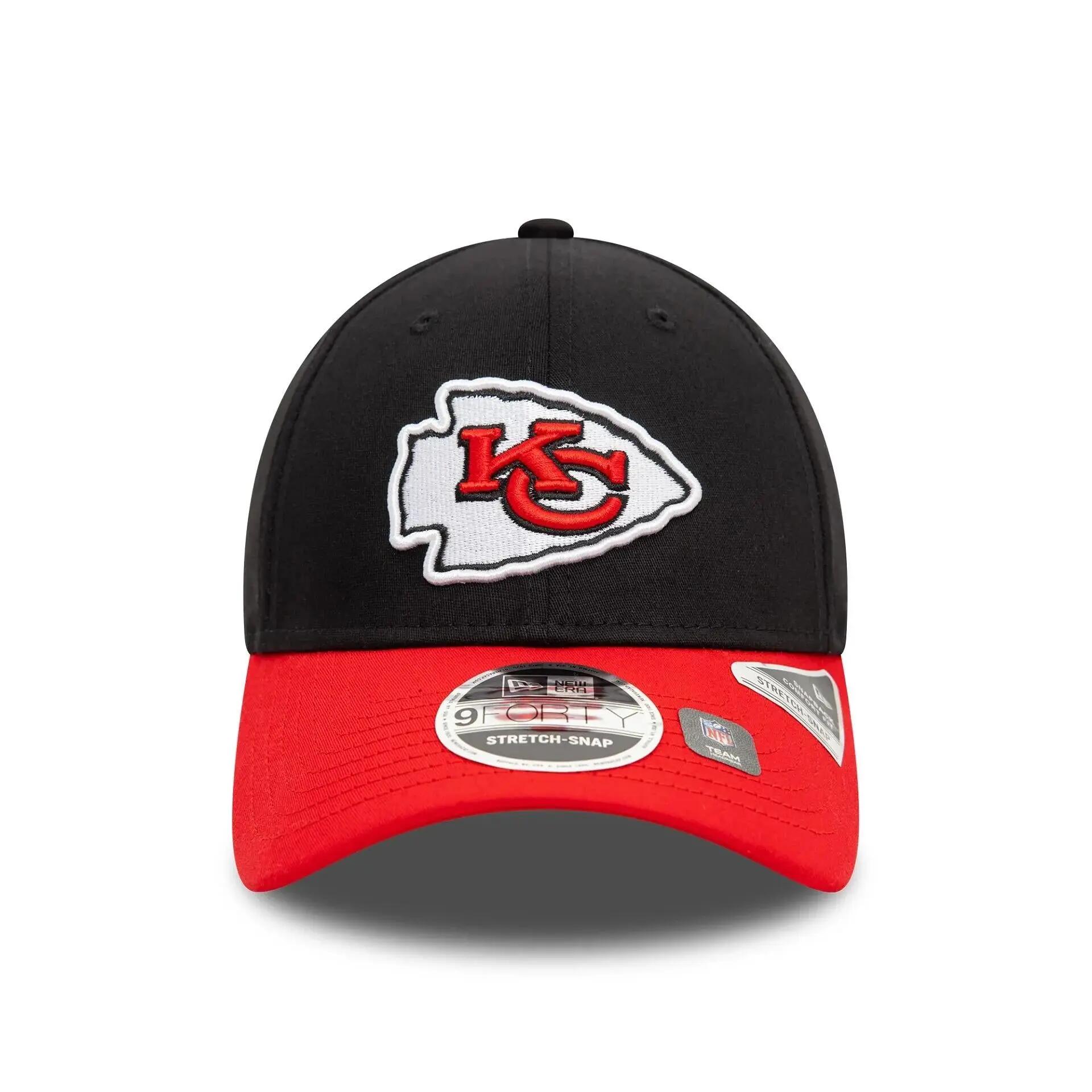 Gorra New Era 9Forty Kansas City Chiefs NFL negra 2/7