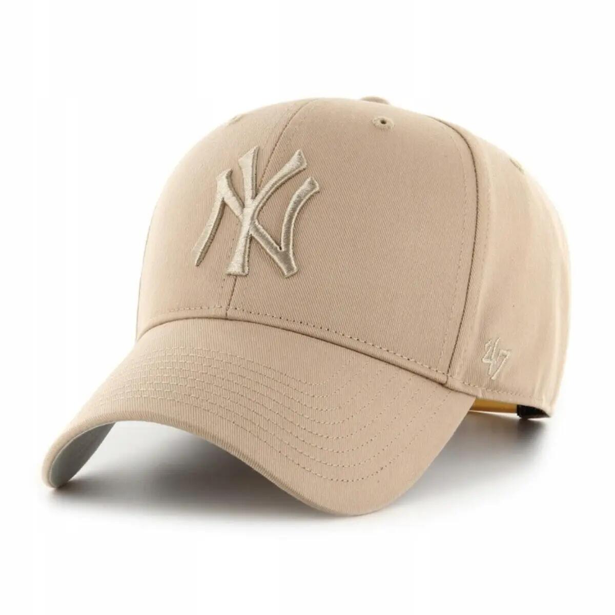 Czapka z daszkiem 47 Brand MLB New York Yankees MVP Raised B-RAC17CTP-KHA 1/3