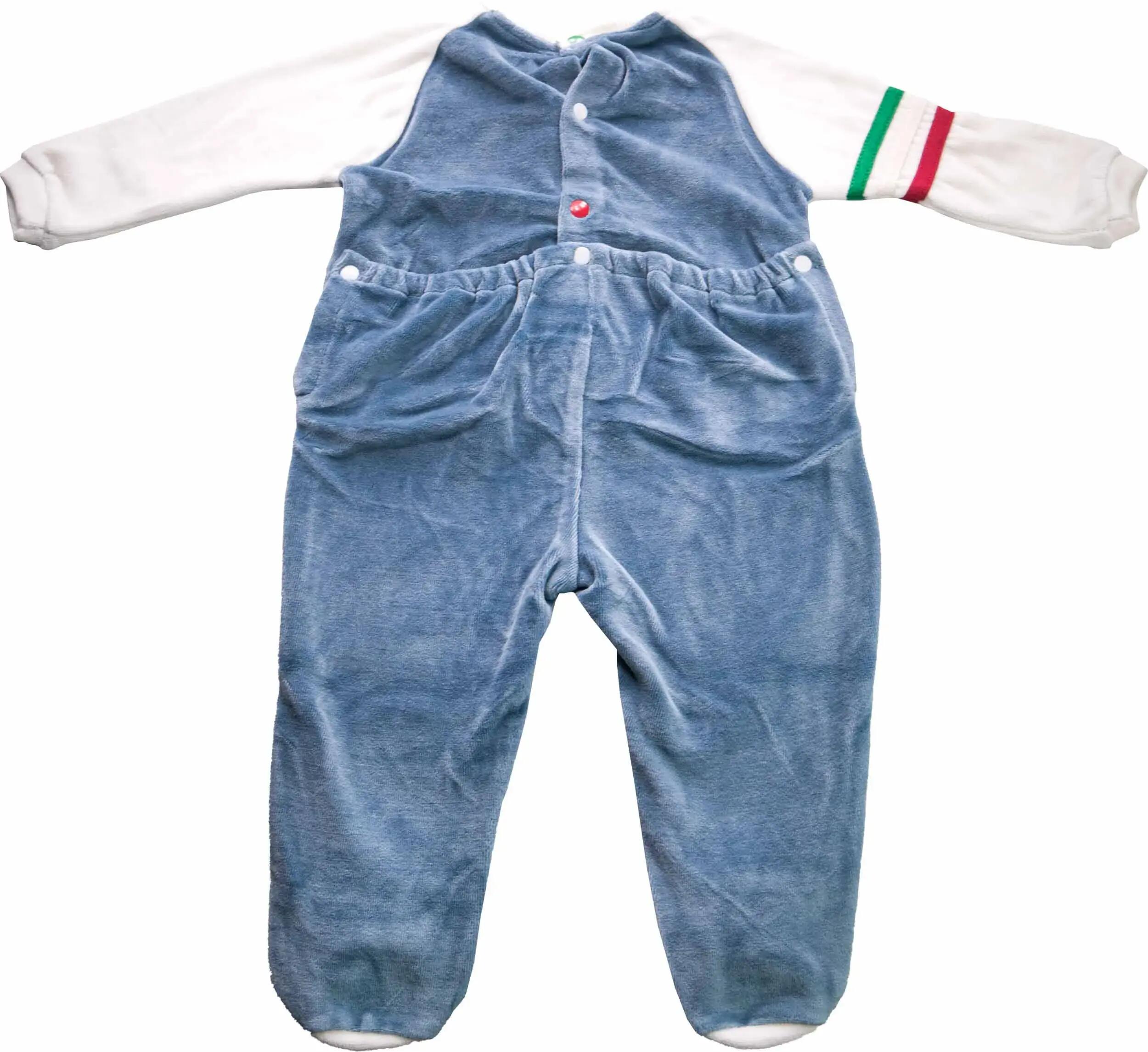 Kombinezon dziecięcy Ferrari Jr Blue Melange 2/2