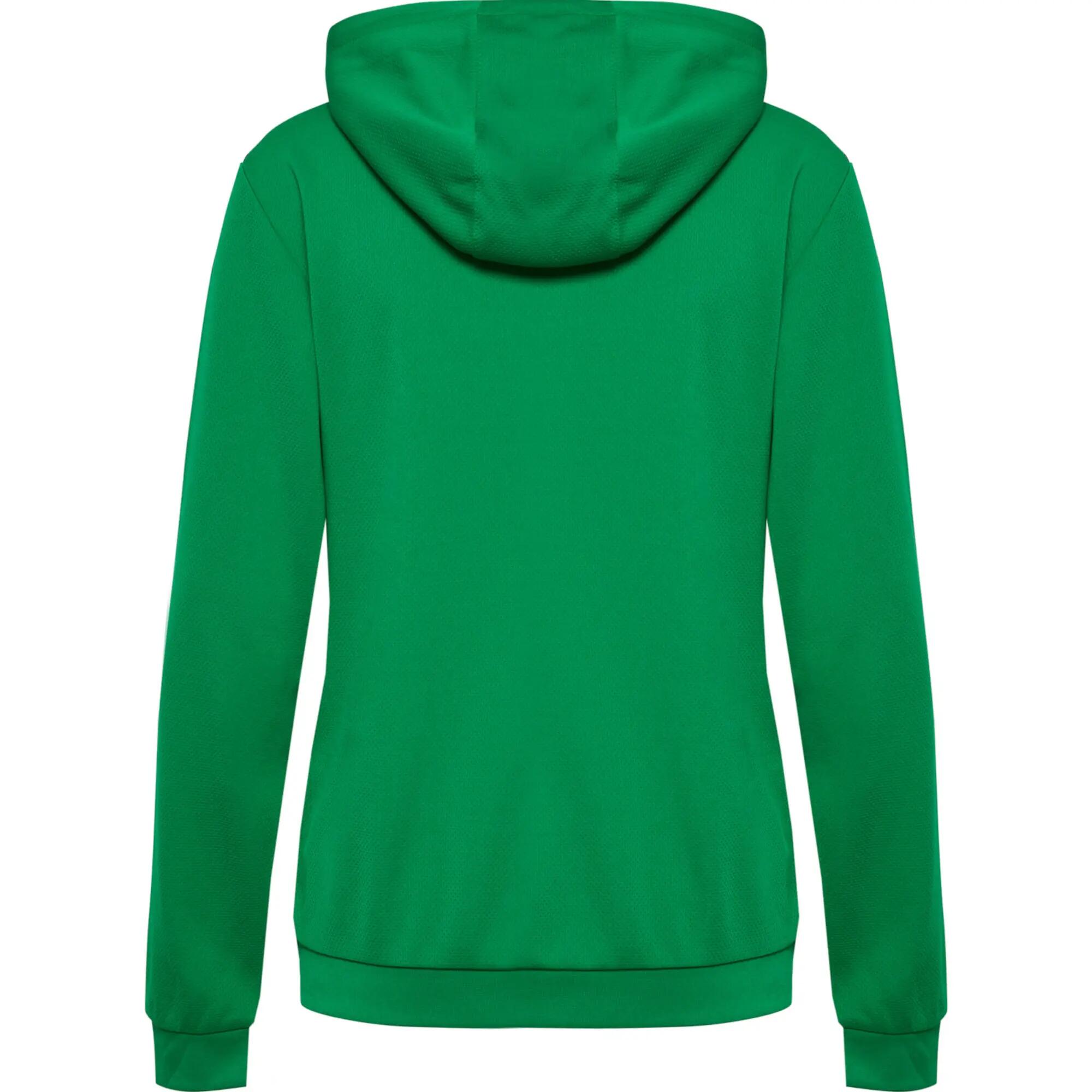 Women's polyester zipped-up hooded sweatshirt Hummel Authentic 10/14