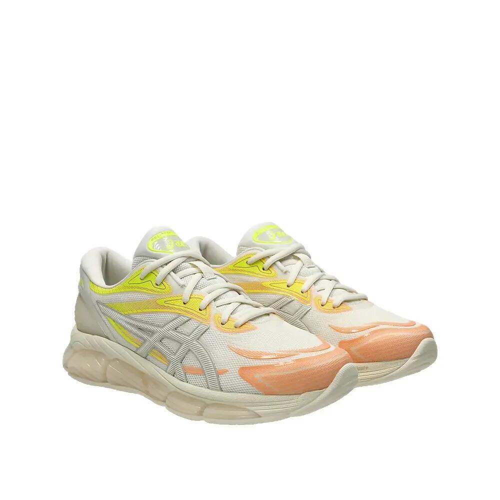 Lifestyle schoenen ASICS Gelquantum 360 VIII Paris Crème/Safety Yellow 3/6