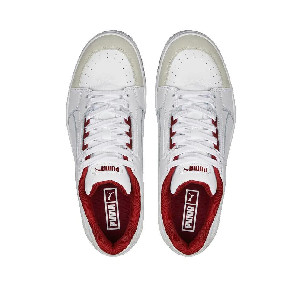 Scarpe PUMA Slipstream Lo Retro Bianco/Rosso 3/3