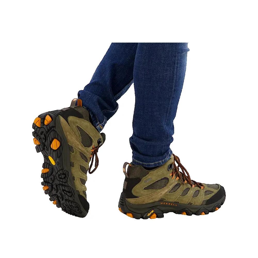 Scarpe da trekking Merrell Moab 3 Mid GTX Olive 2/2