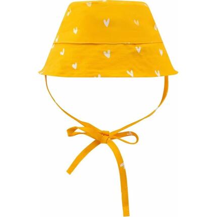 Casquette solaire orange étoile de mer 2 à 4 ans