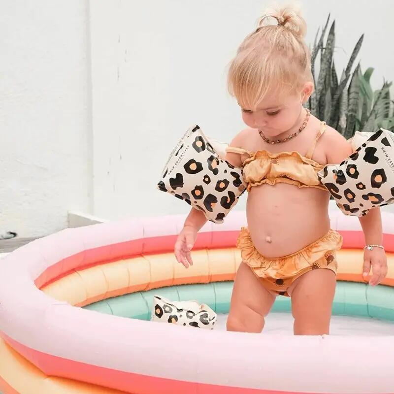 Swim Essentials Schwimmflügel 0-2 Jahre Leopard Beige 14 x 6 x 17 cm 5/7