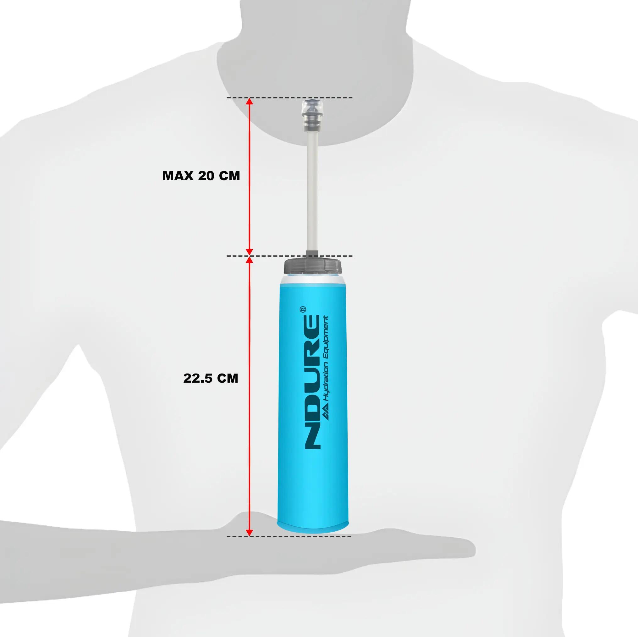 Soft Flask 500 ULTRA + STRAW (2-Pack) - Botella Flexible Plegable + Pipeta 5/5