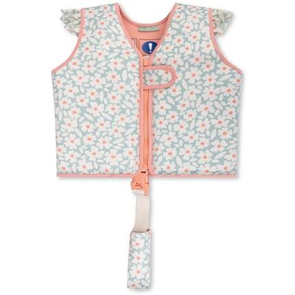 Gilet de natation - Rouge/Blanc - Daisy Flower - 3/6 ans
