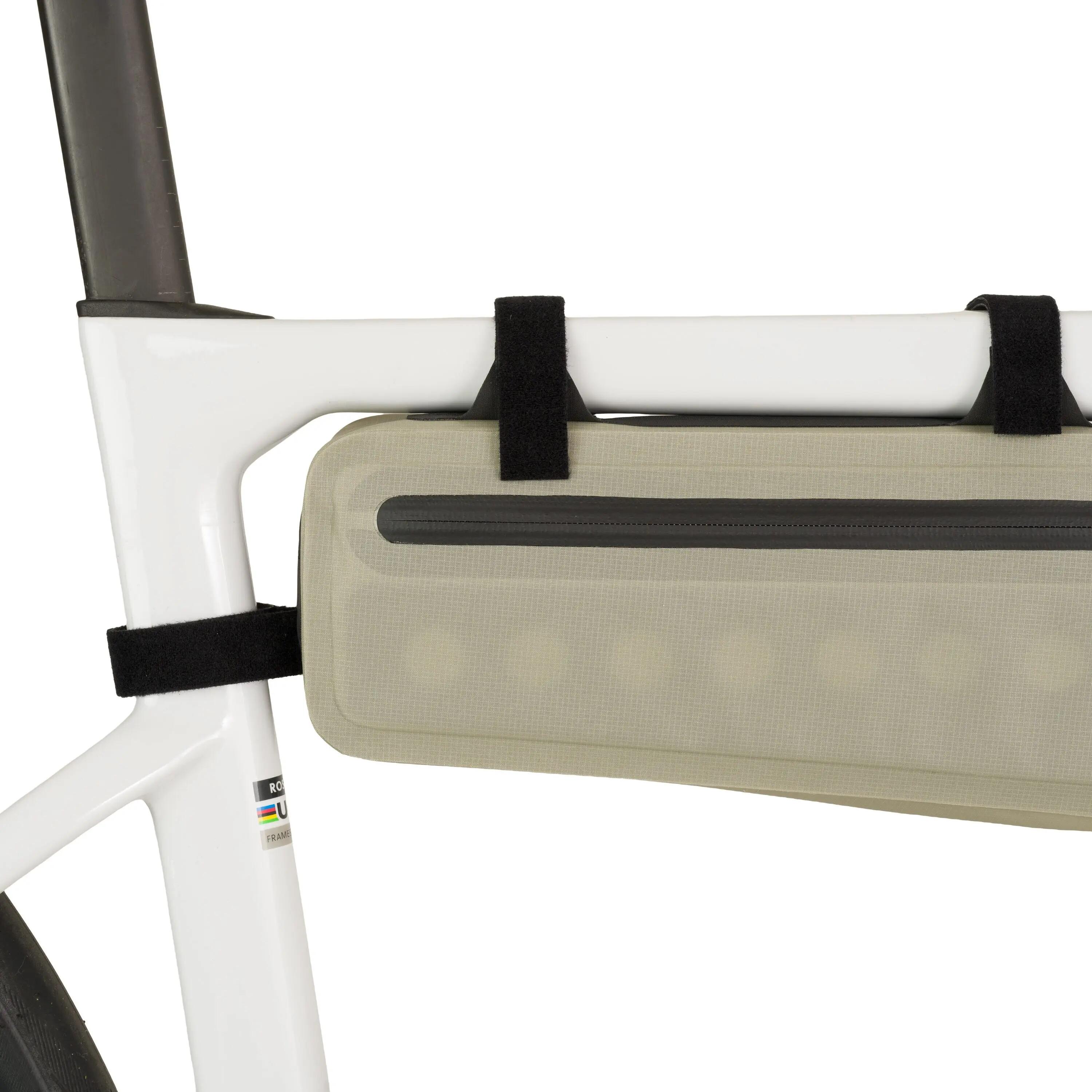 Taška na rám Venture Lightweight, ultra ľahká a vodotesná, sivá 4/7