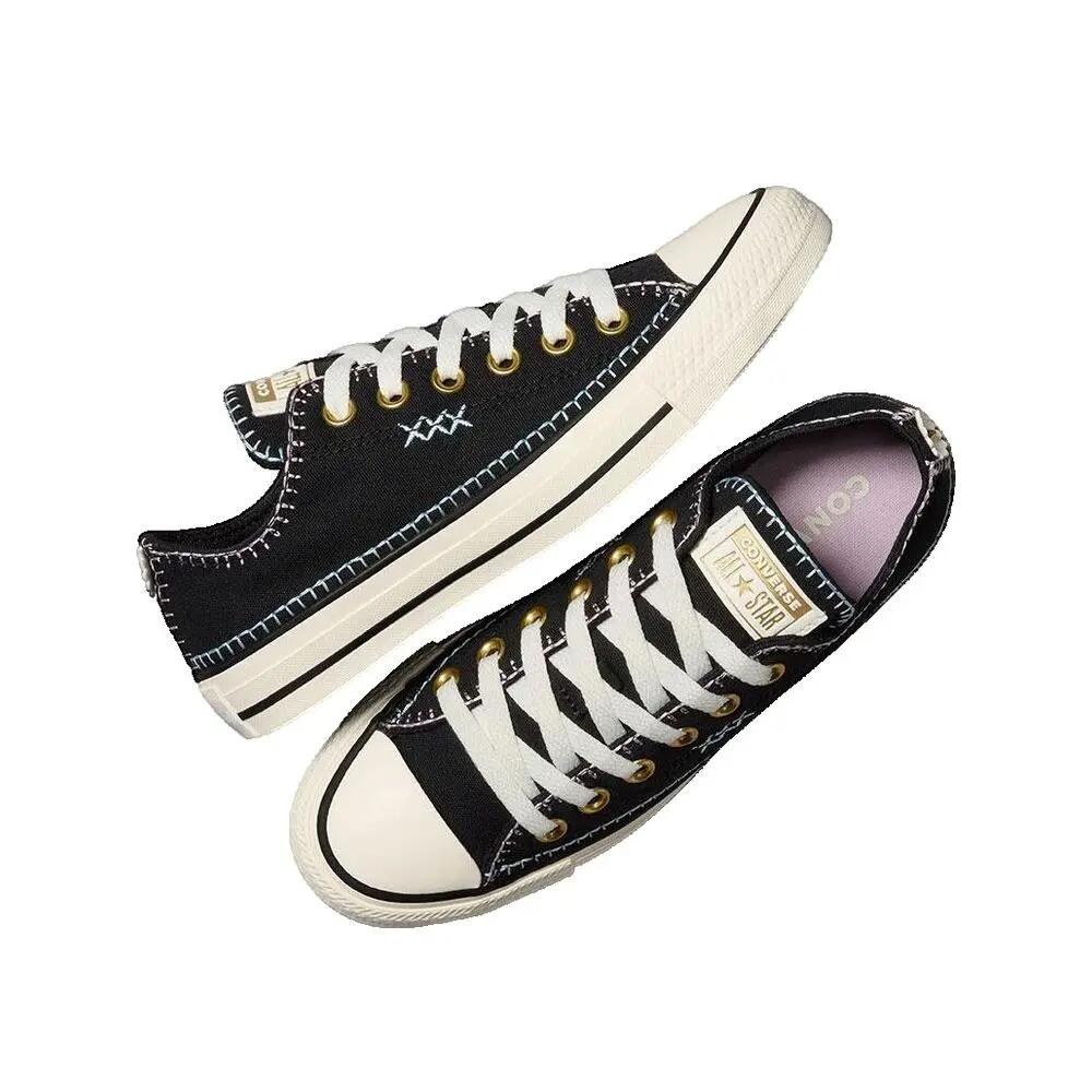 Schuhe Converse Chuck Taylor All Star Crafted Stitching Schwarz 3/3