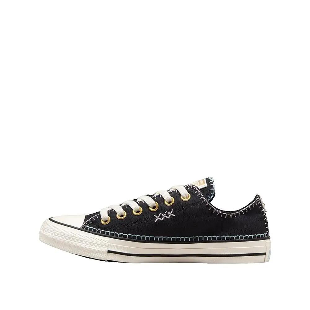 Schuhe Converse Chuck Taylor All Star Crafted Stitching Schwarz 2/3