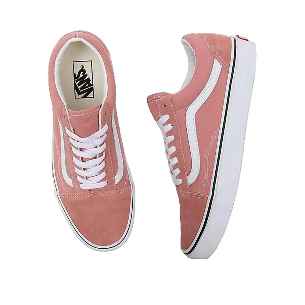 Chaussures Vans Old Skool Rose/White 3/3
