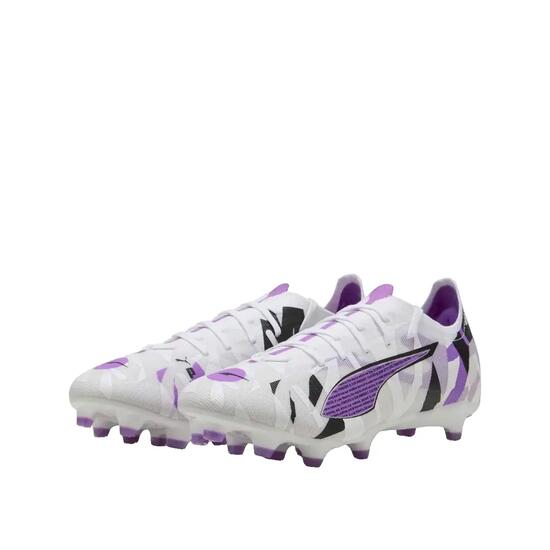Chaussures de football PUMA Ultra 5 Match Forever FG/AG Blanc