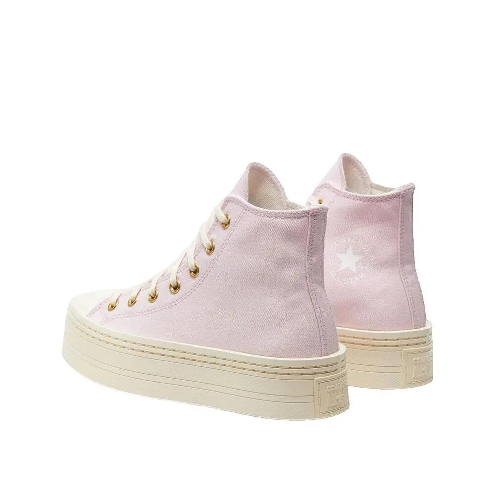Chaussures Converse Chuck Taylor All Star Modern Lift Platform Rose 3/3