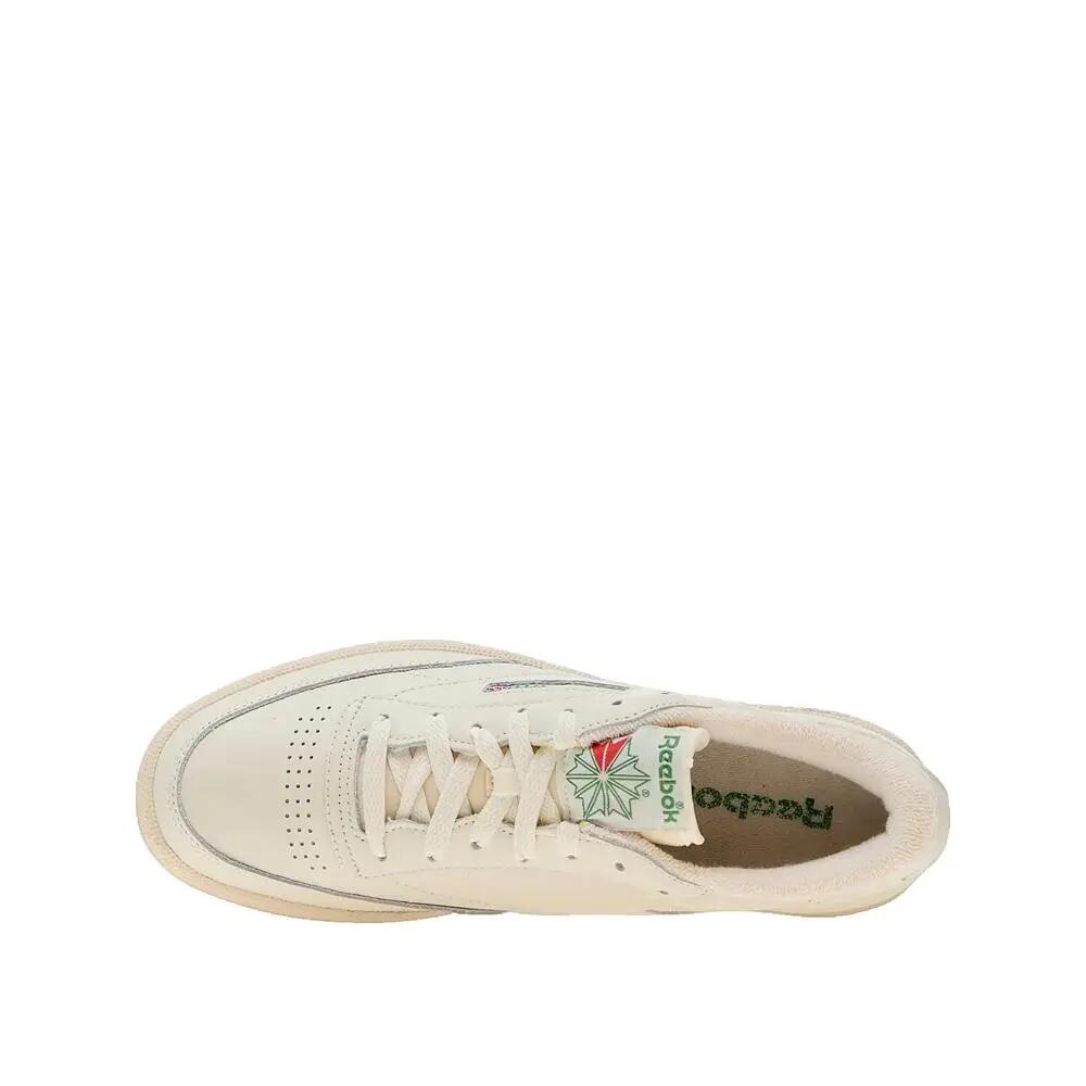 Reebok Club C 1985 TV Chalk/Paper White/Green Shoes 2/7