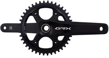 Shimano GRX FC-RX810 1x11 Kurbelgarnitur 42Z 172,5 mm schwarz - Gravel-Perfor...