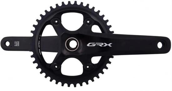 Shimano GRX FC-RX810 1x11 Kurbelgarnitur 42Z 172,5 mm schwarz - Gravel-Perfor...