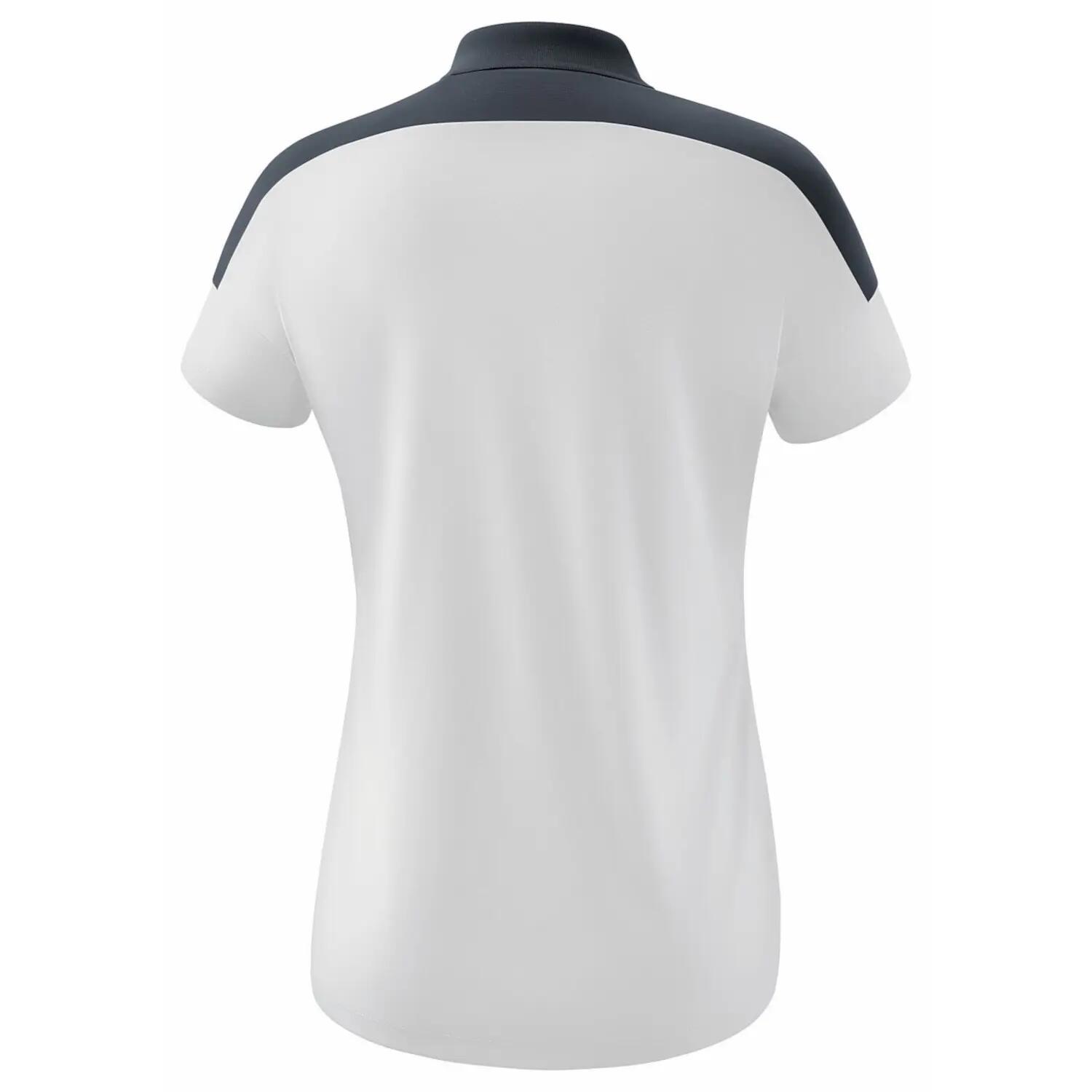 Erima Change By Erima Polo-shirt Wit/Leigrijs/Zwart - Licht, Sneldrogend 7/7