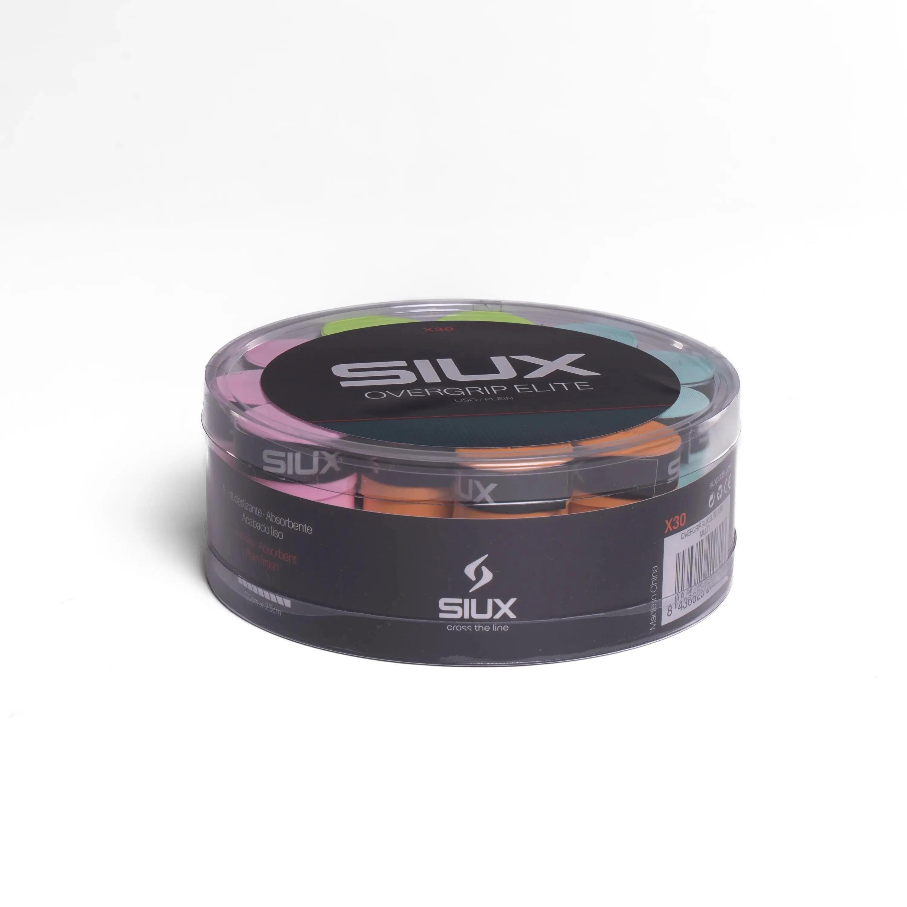 SIUX Elite X30 Multicolor | Overgrips cómodos, resistentes y antideslizantes 4/4