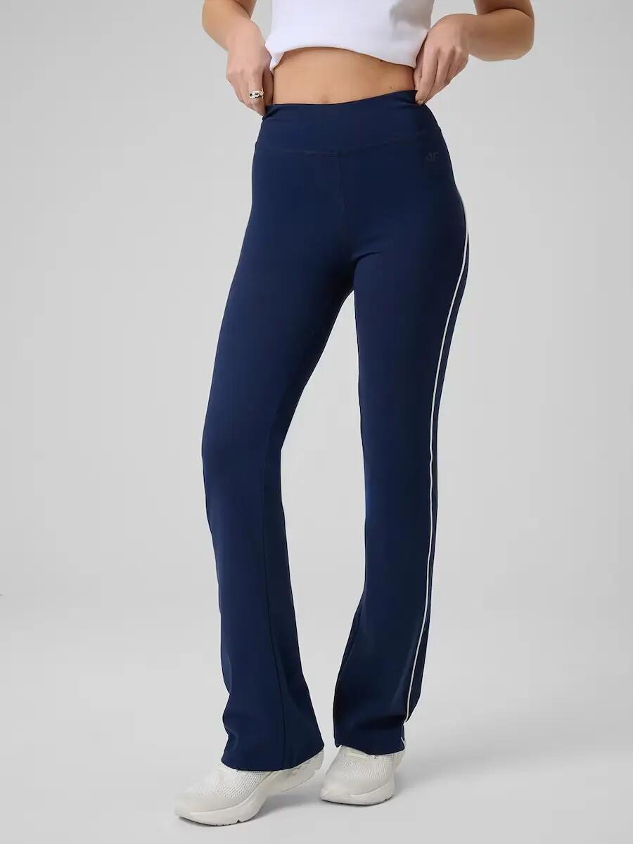 Leggings femme 4F CAS - coupe ajustée, taille haute, jambes évasées 6/7
