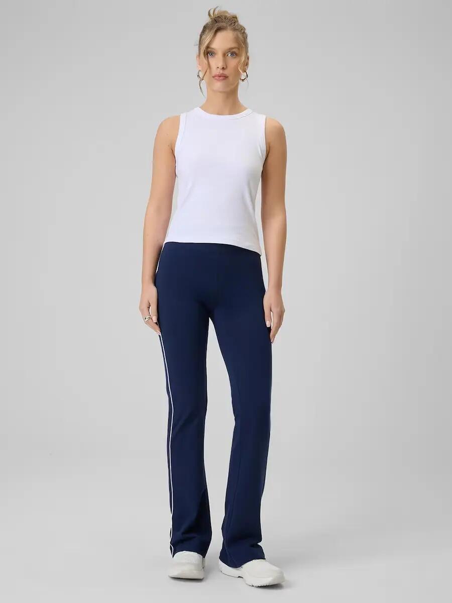 Leggings femme 4F CAS - coupe ajustée, taille haute, jambes évasées 2/7