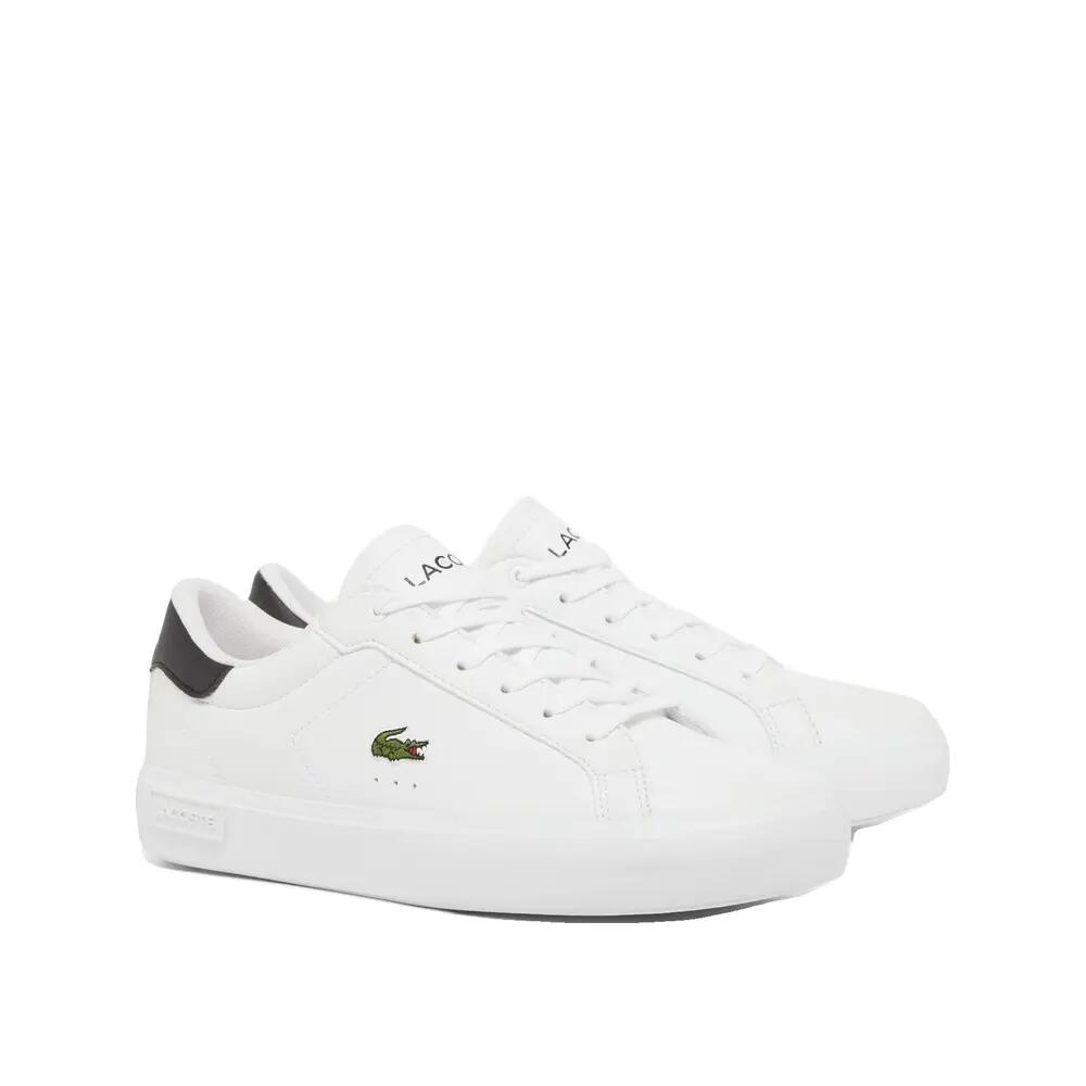 Zapatillas Lacoste Powercourt Junior Blanco/Negro 2/3