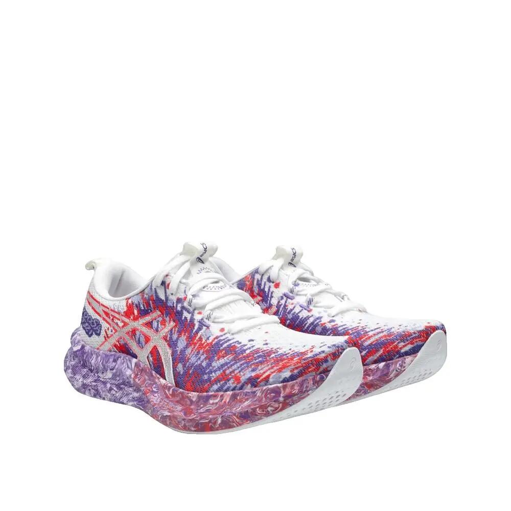 Asics Noosa Tri 16 Scarpe Running Donna Bianco-Viola-Rosso 2/5