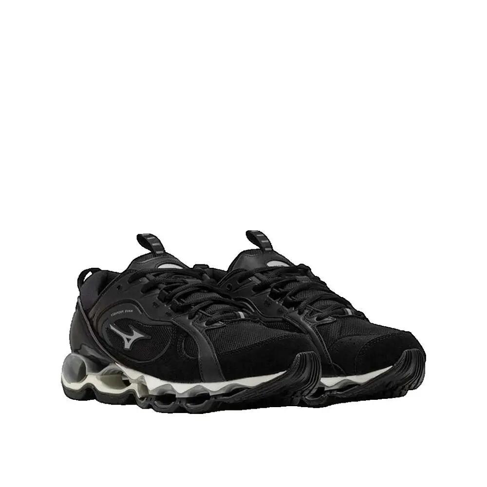 Laufschuhe Mizuno Wave Prophecy Beta 2 Schwarz/Hafennebel/Snow White 2/3